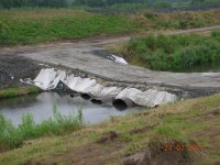 Czy prace budowalne na wale rzeki Gostynki i Przemszy są zagrożone?